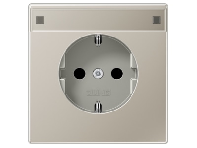 Produktbild Jung ES 1520 NA SCHUKO Steckdose edelstahl