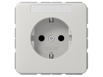 Produktbild Jung CD 1520 NA LG SCHUKO Steckdose 16A 250V mit Schriftfeld