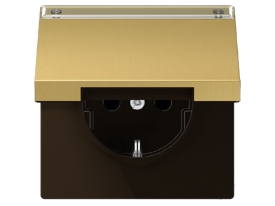 Produktbild Jung ME 1520 NAKL C SCHUKO Steckdose 16A 250V Klappdeckel