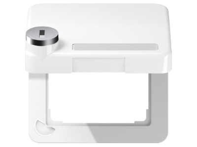Product image Jung CD 590 BFKLSL WW Frame 1 gang white
