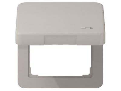 Product image Jung CD 590 KL SOC PT Frame 1 gang platinum
