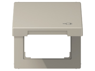 Product image Jung ES 2990 KL SOC Frame 1 gang stainless steel
