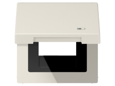Product image Jung LS 990 BFKL USB Frame 1 gang cream white
