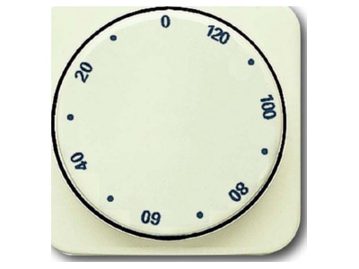 Produktbild Busch Jaeger 1771 212 102 Zentralscheibe ws Zeitschaltuhr 120Min