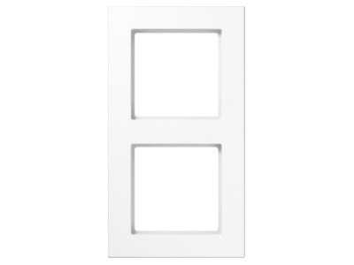 Product image Jung A 5582 BF WW Frame 2 gang white
