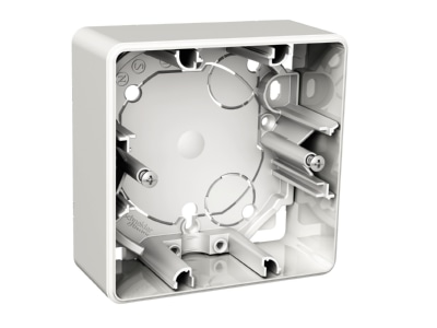 Product image 1 Elso WDE002361 Surface mounted housing 1 gang white
