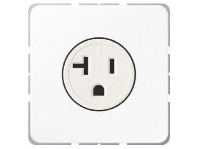 Product image Jung CD 521 20 WW Socket outlet  receptacle  NEMA white
