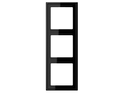 Product image Jung LS 983 SW Frame 3 gang black
