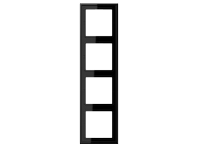 Product image Jung LS 984 SW Frame 4 gang black
