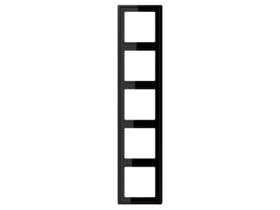 Product image Jung LS 985 SW Frame 5 gang black
