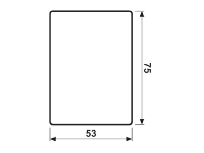 Ma�zeichnung Jung 800 NT Wippe fuer Taster