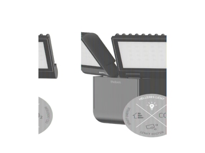 Product image Theben theLeda S17 100L BK Downlight spot floodlight
