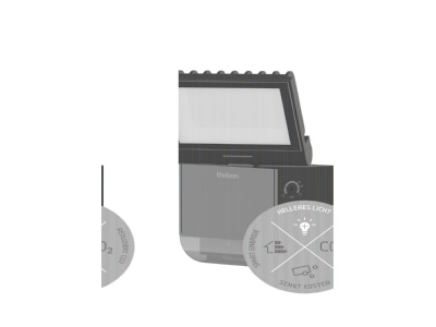 Product image Theben theLeda S8 100 BK Downlight spot floodlight
