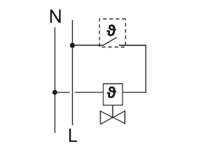 Circuit diagram 1 Alre it ZBOOA 010 185 Thermal servomotor
