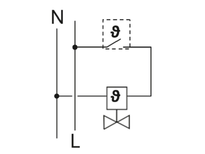 Circuit diagram 2 Alre it ZBOOA 010 185 Thermal servomotor
