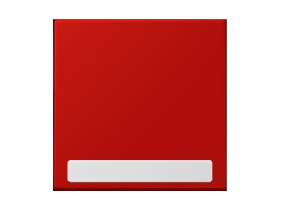 Product image Jung LC 990 NA227 Cover plate for switch push button red
