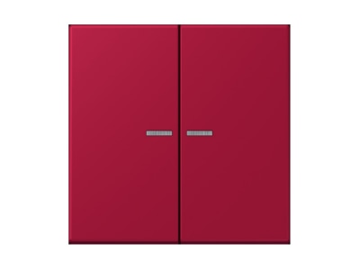 Produktbild Jung LC 995 KO5229 Wippe 2fach m  Lichtleiter rouge carmin  32100 