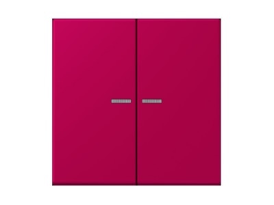 Produktbild Jung LC 995 KO5230 Wippe 2fach m  Lichtleiter rouge rubia  32101 