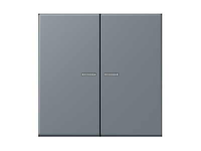 Produktbild Jung LC 995 KO5251 Wippe 2fach m  Lichtleiter gris 59  4320H 