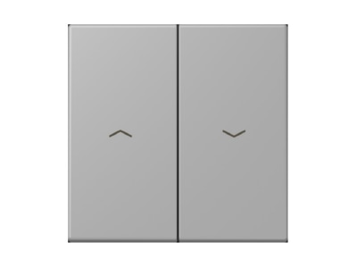 Produktbild Jung LC 995 P204 Wippe 2fach m  Pfeilsymb  gris moyen  32012 