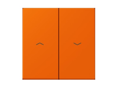 Produktbild Jung LC 995 P224 Wippe 2fach m  Pfeilsymb  orange  32080 