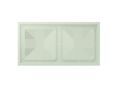 Produktbild Jung LCZ 982 BF218 Rahmen 2 fach vert anglais pale