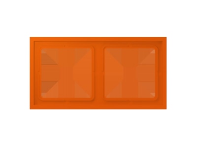 Produktbild Jung LCZ 982 BF260 Rahmen 2 fach orange vif