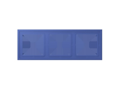 Produktbild Jung LCZ 983 BF206 Rahmen 3 fach bleu outremer 31
