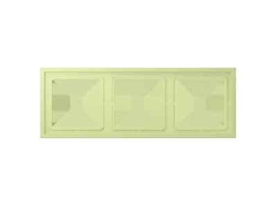 Produktbild Jung LCZ 983 BF222 Rahmen 3 fach vert jaune clair