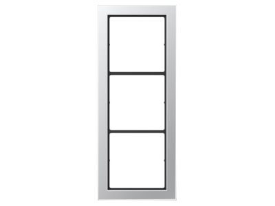 Produktbild Jung FD AL 2983 Rahmen 3 fach alu waage senkrecht