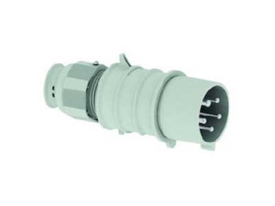 Product image detailed view Bals 21907 CEE plug 16A 5p 1h  50 V grey
