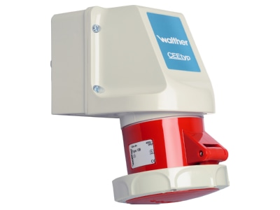 Produktbild 3 Walther 119 Wandsteckdose 16A 5P 400V 6h IP67