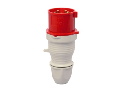 Product image 2 Walther 230SL CEE plug 32A 5p 6h 400 V  50 60 Hz  red
