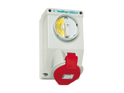 Product image 2 Walther AT110 Switched   fused CEE socket 16A 5 pole

