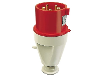 Product image 2 Walther 261 CEE plug 63A 5p 6h 400 V  50 60 Hz  red
