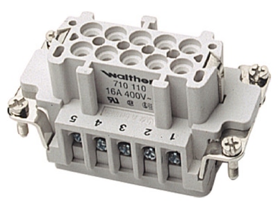 Produktbild 1 Walther 710110 Buchseneinsatz B10 0 5 2 5 20 14AWG