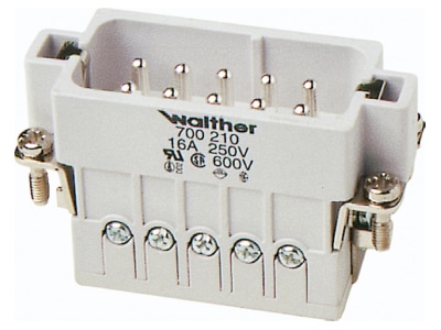 Produktbild 2 Walther 700210 Stifteinsatz A10 0 5 2 5qmm 20 14AWG
