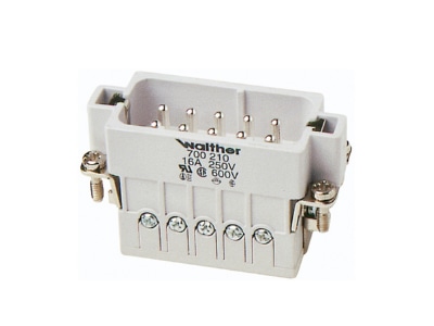 Produktbild 3 Walther 700210 Stifteinsatz A10 0 5 2 5qmm 20 14AWG