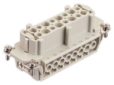 Produktbild 1 Harting 09 33 016 2701 Schraubanschluss HAN 16E BU S
