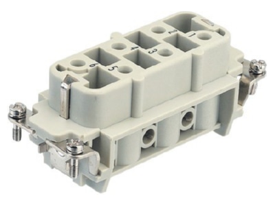 Produktbild 2 Harting 09 31 006 2701 Schraubanschluss Han 6HsB Buchsenein 