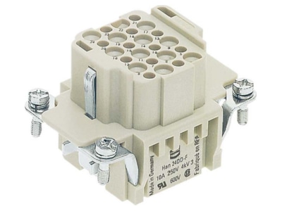 Product image 2 Harting 09 16 024 3101 Socket insert for connector 24p