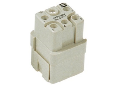 Product image 2 Harting 09 12 005 3101 Socket insert for connector 5p