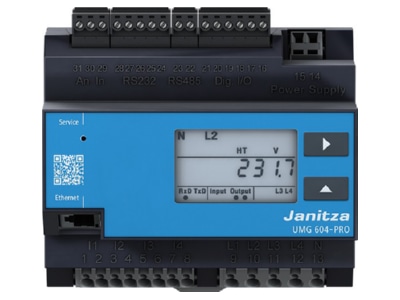 Produktbild 8 Janitza UMG 604E PRO230V UL  Netzanalysator UL 95  240VAC 135  340D