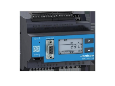Product image 2 Janitza UMG 605 PRO 230V  UL Power quality analyser digital   Power analyzer UL 95  240VAC 135  340D 