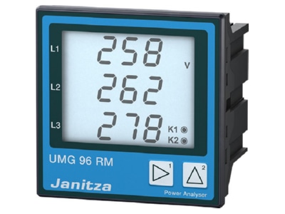 Product image view left 1 Janitza UMG 96RM PN  5222090 Multifunction measuring instrument UMG 96RM PN 5222090
