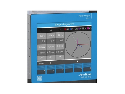 Produktbild 2 Janitza UMG 509  5226001 Netzanalysator UL mit RCM UMG 509 5226001