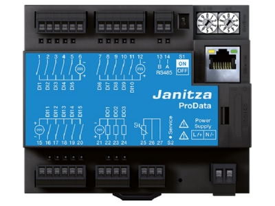 Product image front 2 Janitza PRODATA2  5224011 Photovoltaics data logger PRODATA2 5224011
