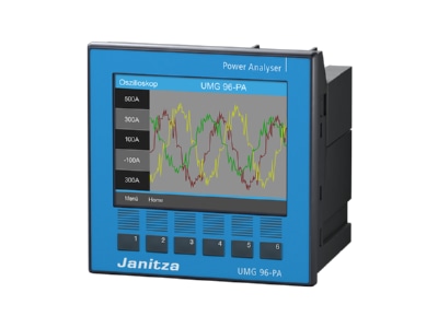 Product image view left 2 Janitza UMG96 PA90 277V Multifunction measuring instrument
