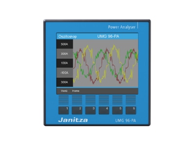 Product image front 2 Janitza UMG96 PA90 277V Multifunction measuring instrument
