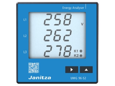 Product image front 1 Janitza UMG 96 S2 Power quality analyser digital
